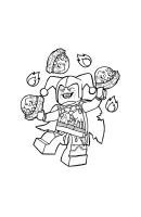 LEGO Nexo Knights kleurplaat 6